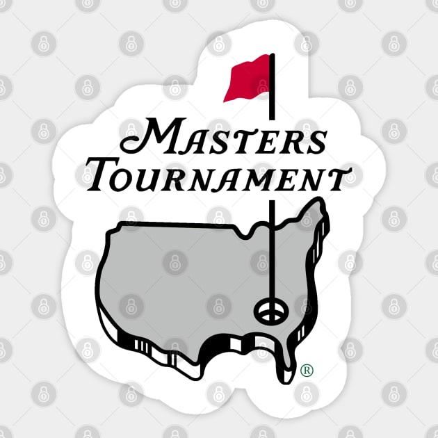 golf masters Sticker by MK67